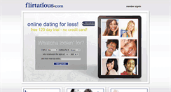 Desktop Screenshot of flirtatious.com